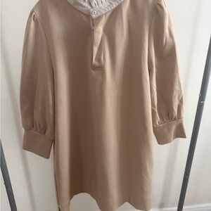 Tuckernuck Latte Charlotte Terry Dress